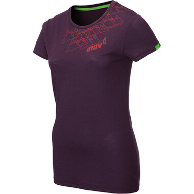 INOV-8 TRI BLEND Women's Short-Sleeved T-Shirt Purple 2020 0